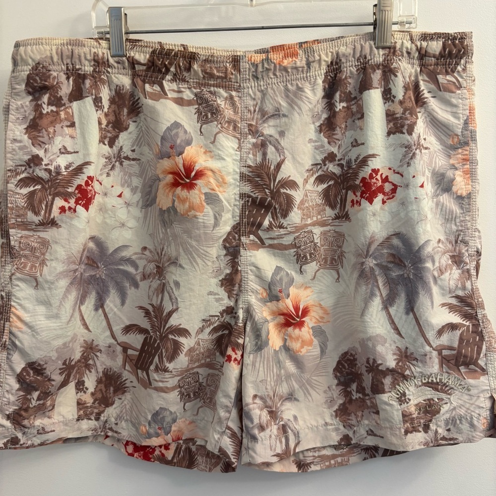 Tommy Bahama Relax Mens Large‎ Board Shorts Swim Trunks Hawaiian Beach Vacation